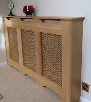 oak radiator cover